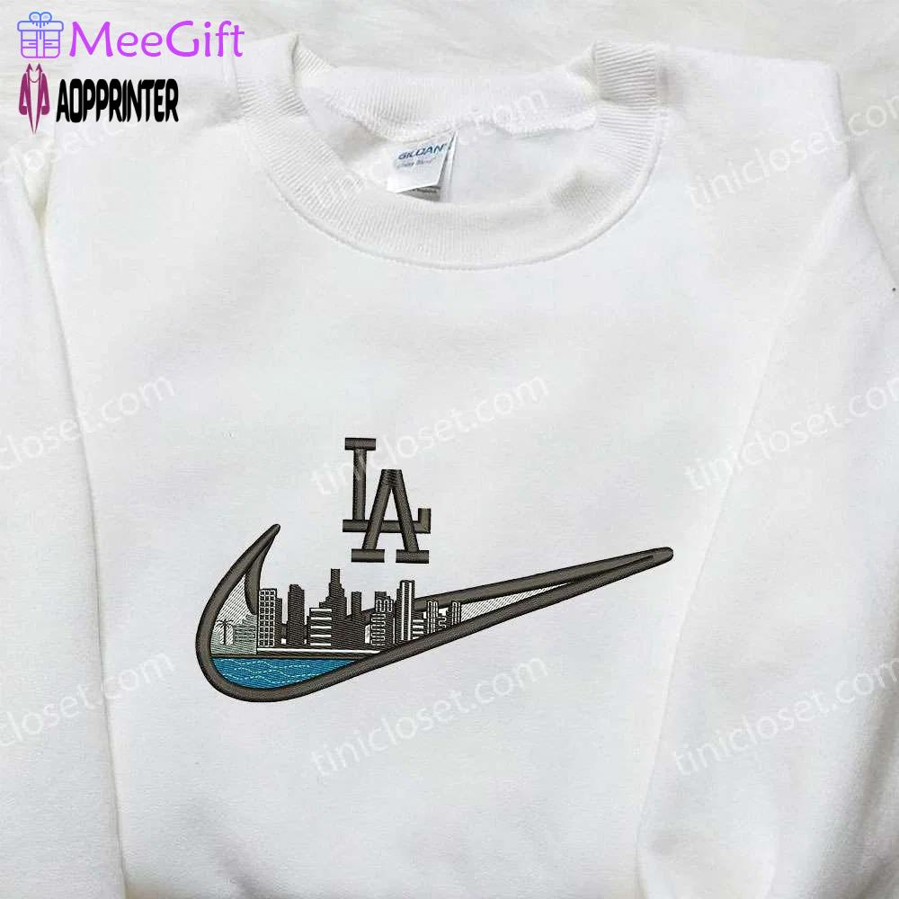 Nike x los angeles city & nature embroidered shirts – inspired nike designs Embroidered Shirt