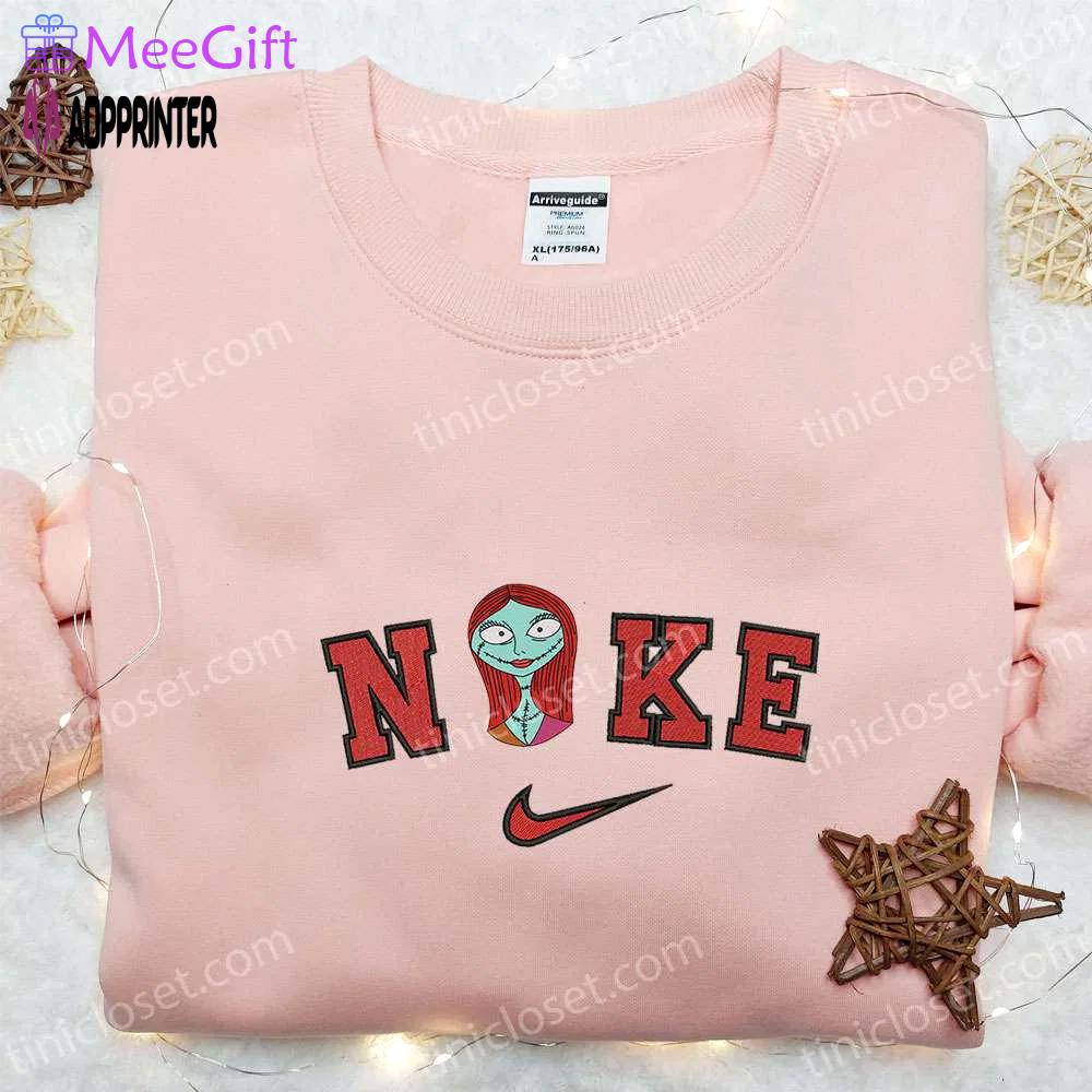 Nike x sally face & nightmare before christmas embroidered shirts: unique nike inspired designs Embroidered Shirt