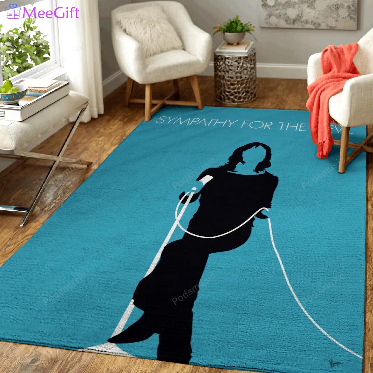 No005 my the stones minimal music artwork minimal music artworks art for fans area rug living room carpet rug regtangle decor home decor Rectangle Rug