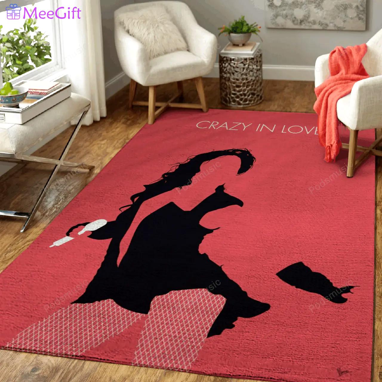 No122 my beyonce minimal music artwork minimal music artworks art for fans area rug living room carpet rug regtangle carpet floor decor home decor Rectangle Rug