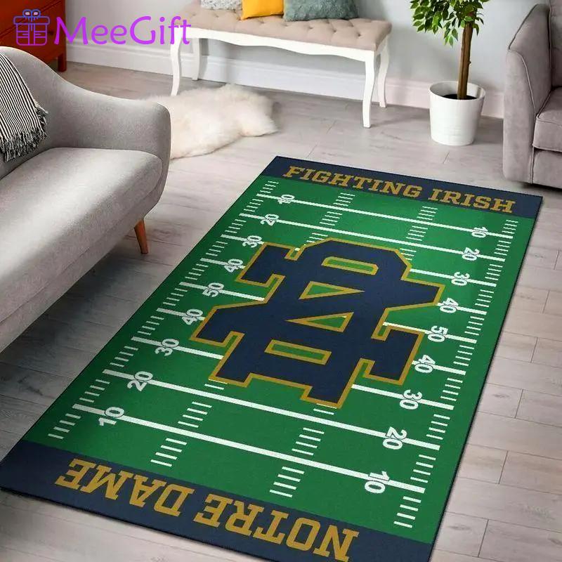 Notre dame fighting irish carpet living room rug regtangle carpet v17231 2 Rectangle Rug
