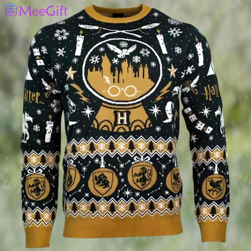 Official harry potter `snow globe ugly christmas sweater Christmas Ugly Sweater