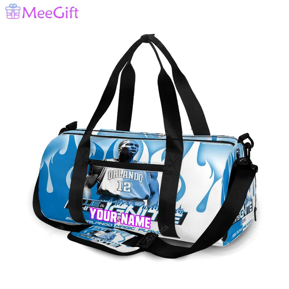Orlando magic dwight howard1 personalized name travel bag gym bag 645 Travel Bag