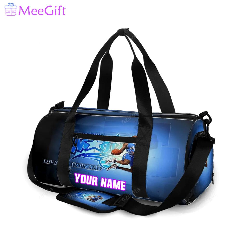 Orlando magic dwight howard2 personalized name travel bag gym bag 305 Travel Bag