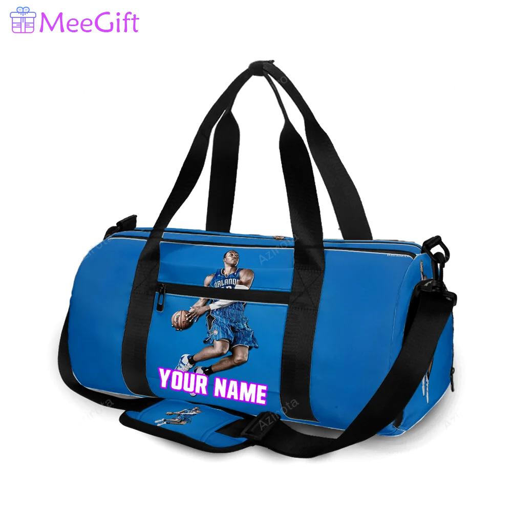 Orlando magic dwight howard3 personalized name travel bag gym bag 1448 Travel Bag