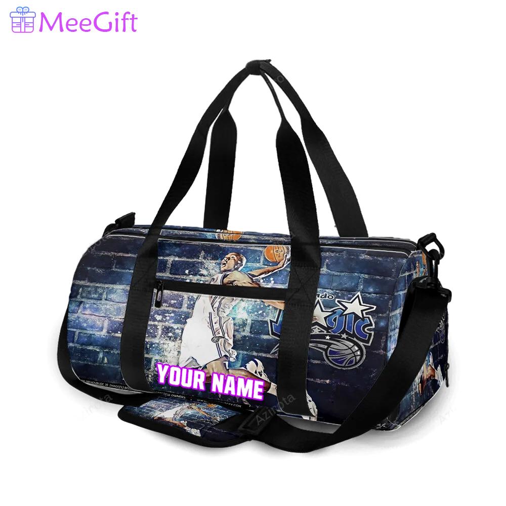 Orlando magic dwight howard4 personalized name travel bag gym bag 865 Travel Bag