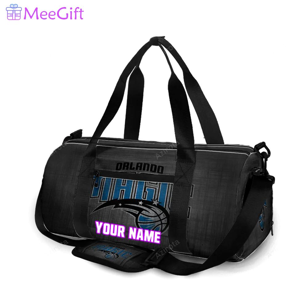 Orlando magic gray personalized name travel bag gym bag 560 Travel Bag