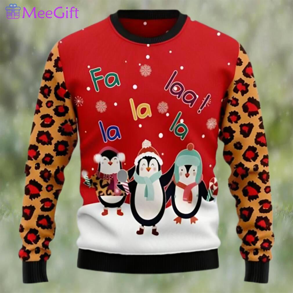 Penguin christmas song cute penguin ugly christmas sweater Christmas Ugly Sweater