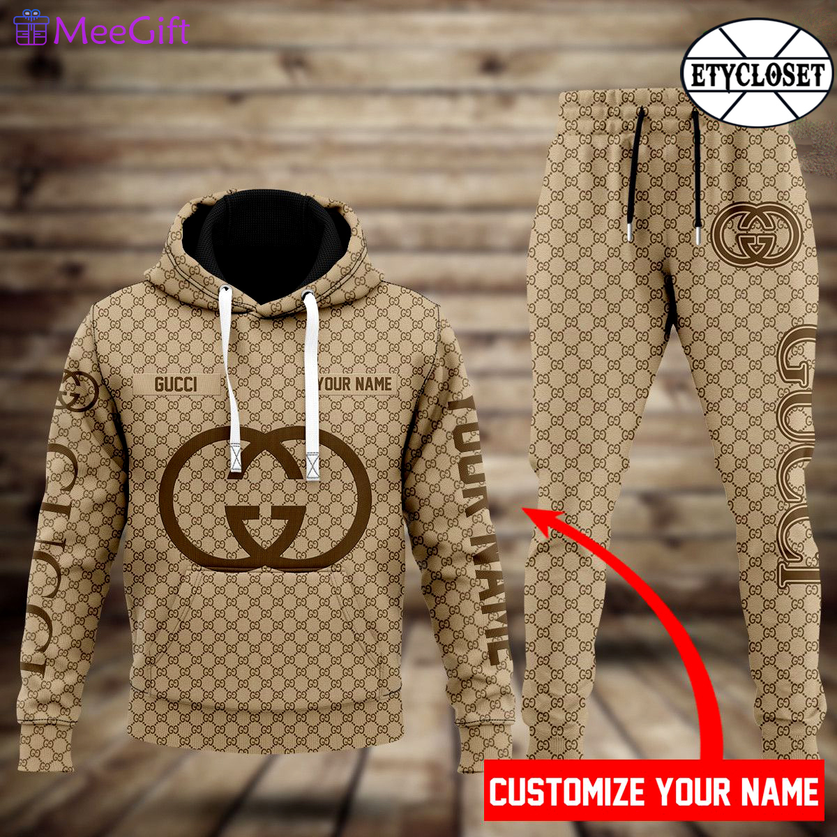 Personalized gucci hoodie sweatpants pants hot 2023 luxury brand clothing clothes outfit for men 23 Hoodie Long Pants 3D Set
