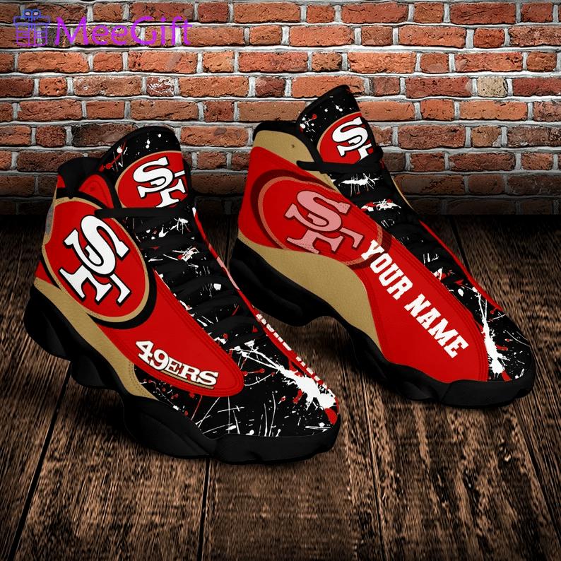 Personalized san francisco 49ers Air Jordan 13 For Fans Full Size Sneakers Gifts For Men Women Shoes