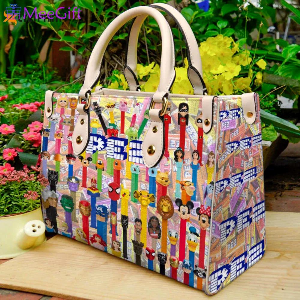 Pez leather handbag gift for women 480 Women Leather Hand Bag