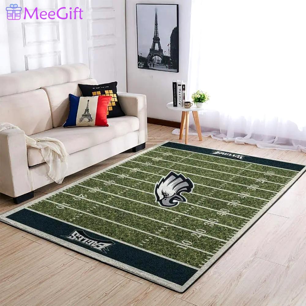 Philadelphia eagles area rug nfl football rug regtangle carpet Rectangle Rug