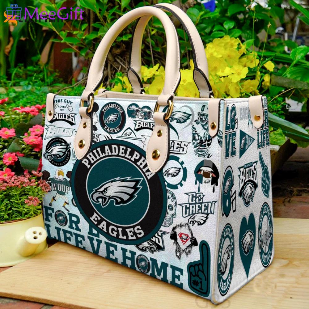 Philadelphia eagles hand leather bag for women gift 1449 Women Leather Hand Bag