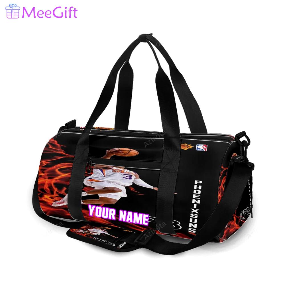 Phoenix suns chris paul v8 personalized name travel bag gym bag 2204 Travel Bag