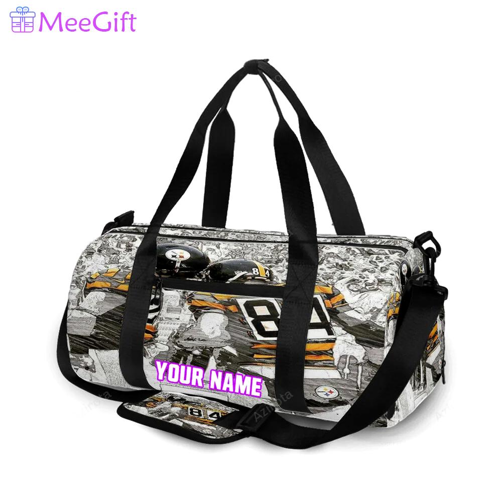 Pittsburgh steelers players team m4 personalized name travel bag gym bag 426 Travel Bag