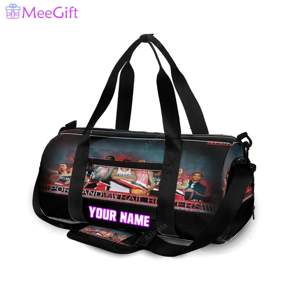 Portland trail blazers all players1 personalized name travel bag gym bag 2387 Travel Bag