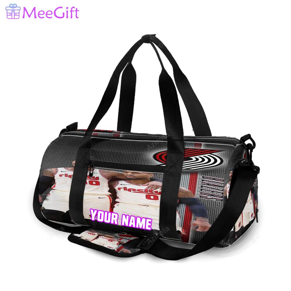 Portland trail blazers all players6 personalized name travel bag gym bag 2252 Travel Bag