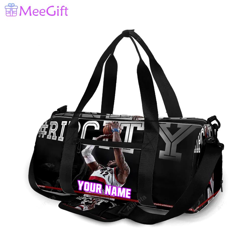 Portland trail blazers lamarcus aldridge1 personalized name travel bag gym bag 2284 Travel Bag