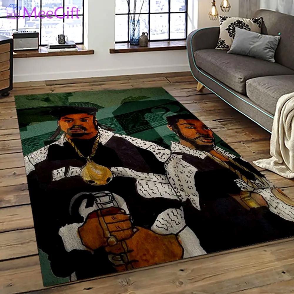 Rakim rapper hiphop music retangle carpet area rug home decor best gift for fan and friends rk9 Rectangle Rug
