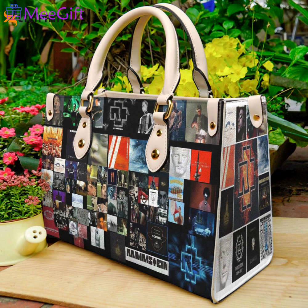 Rammstein leather handbag gift for womenz 4660 Women Leather Hand Bag