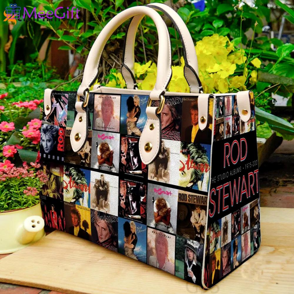 Rod stewart leather bag for women gift 1740 Women Leather Hand Bag