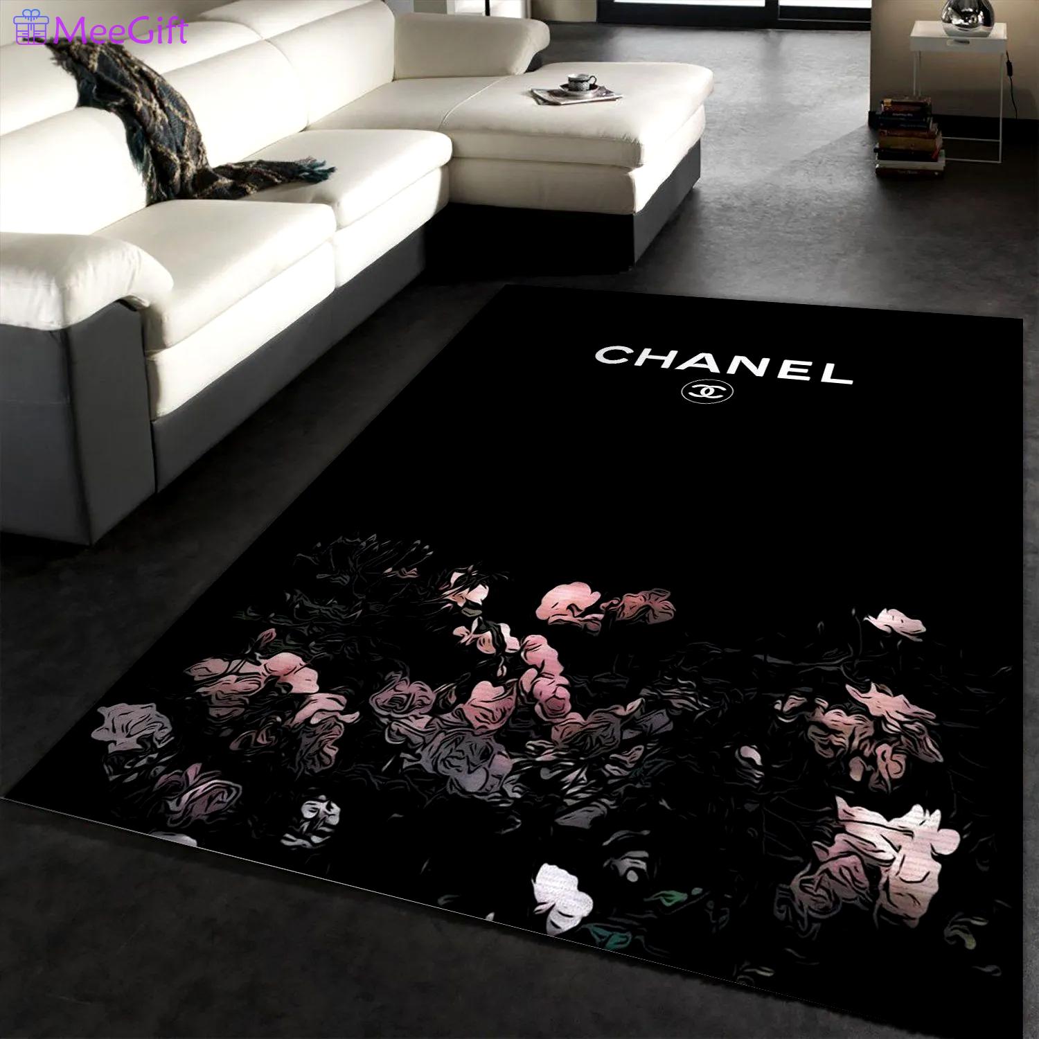 Rugs in living room and bedroom - Chanel area rugs living room rug floor decor floor mats keep warm in winter Rectangle Rug