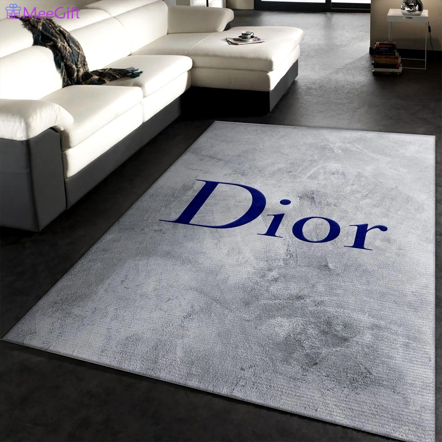Rugs in living room and bedroom - Dior rectangle rug bedroom rug carpet christmas gift floor mats keep warm in winter Rectangle Rug