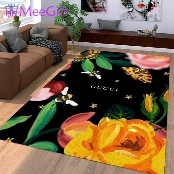 Rugs in living room and bedroom - Gucci bee luxury area rug for living room bedroom carpet home decorations mat Rectangle Rug