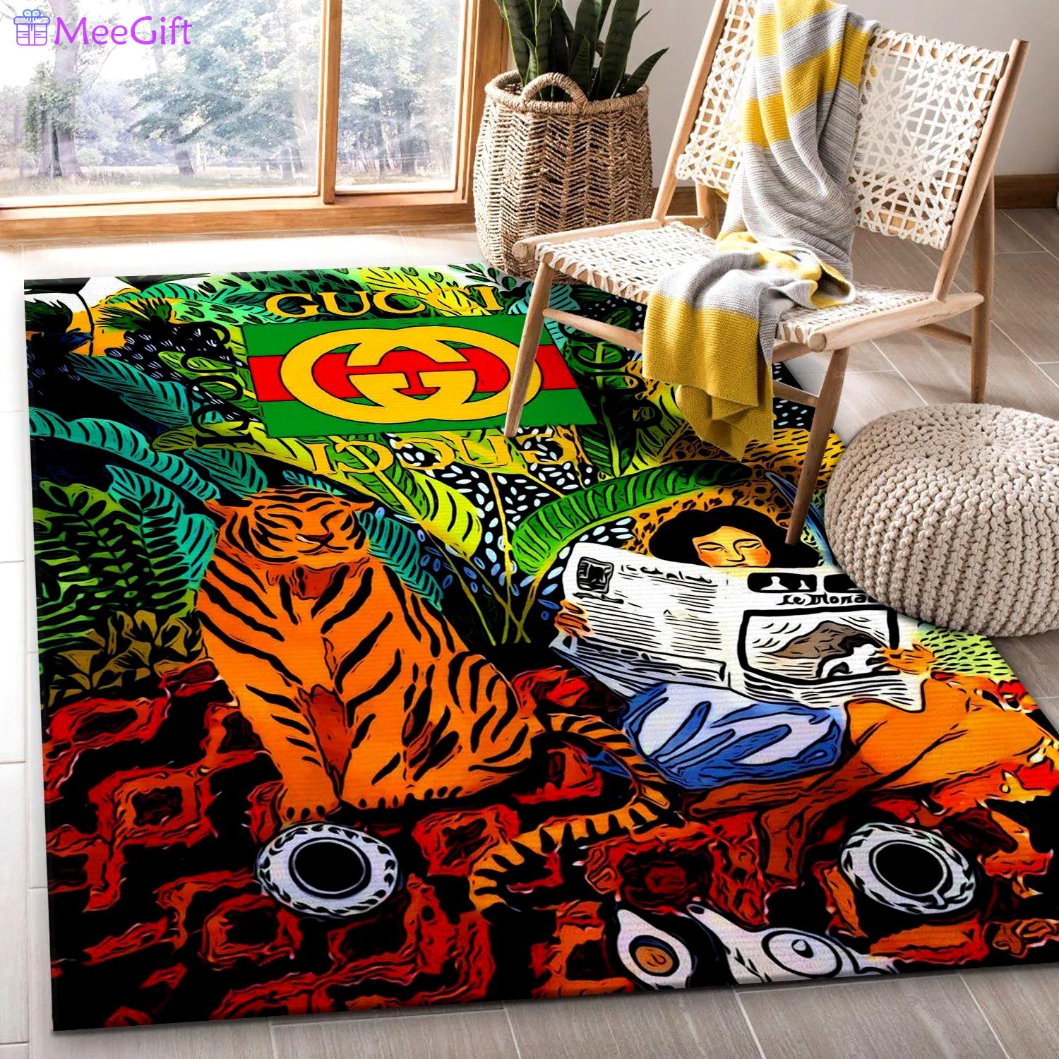 Rugs in living room and bedroom - Gucci tiger luxury area rug for living room bedroom carpet home decorations mat Rectangle Rug