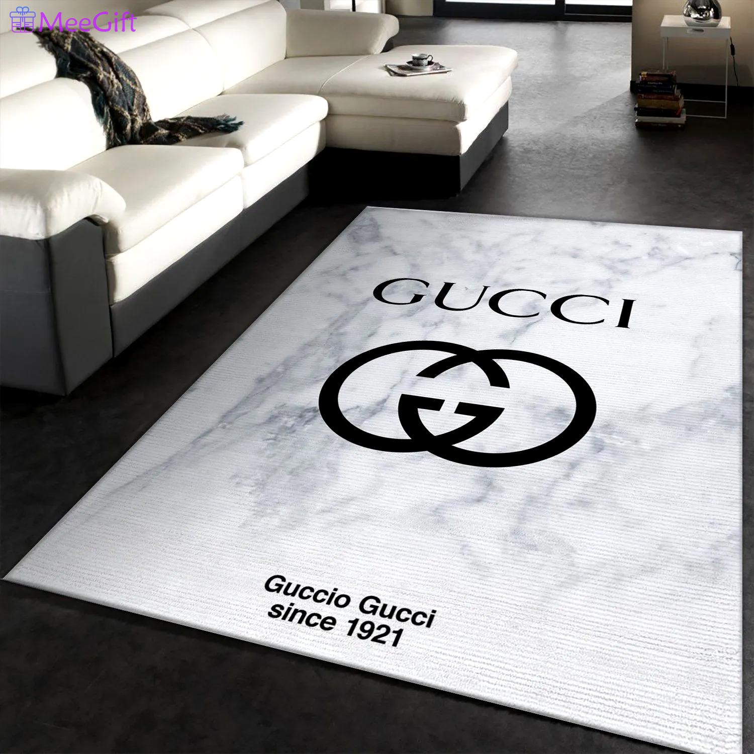 Rugs in living room and bedroom - Gucci white luxury area rug 02 for living room bedroom carpet floor mats keep warm in winter mat Rectangle Rug