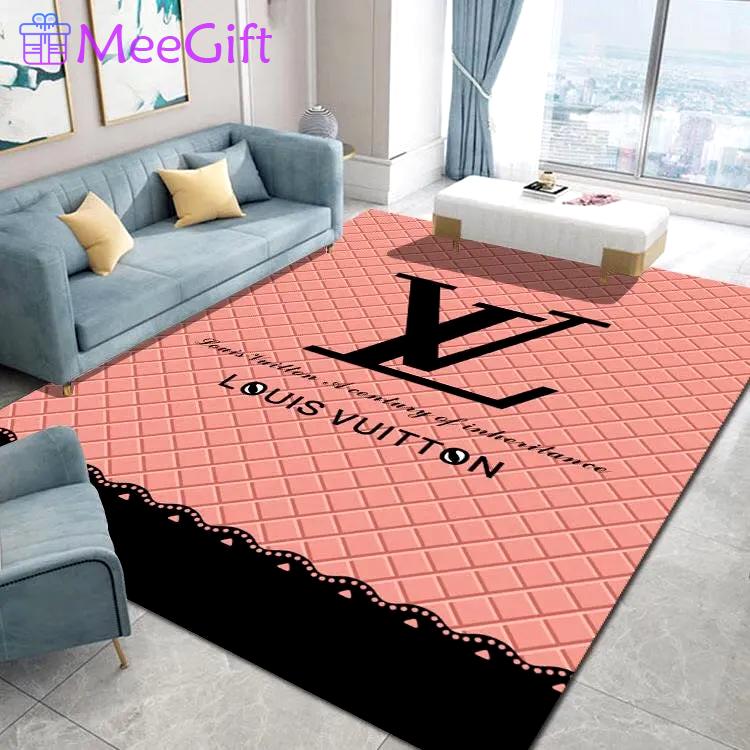 Rugs in living room and bedroom - Louis vuitton lv luxury area rug for living room bedroom carpet home decorations mat Rectangle Rug