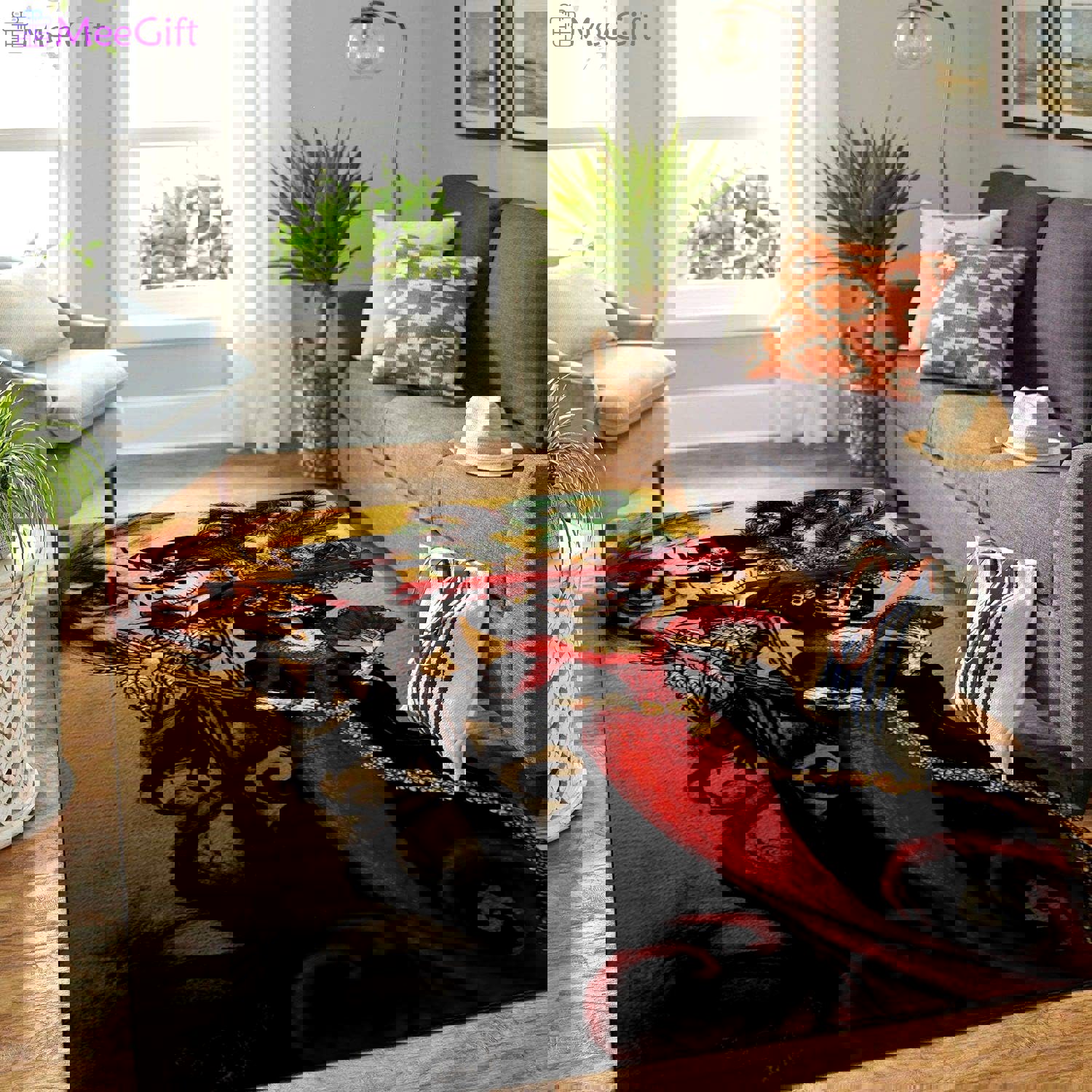 Rugs in living room and bedroom gentleman jack lady sally - the nightmare before christmas - halloween area rug Rectangle Rug