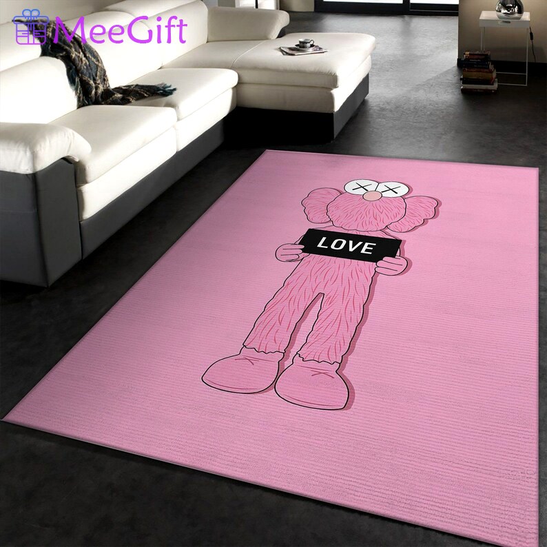 Rugs in living room and bedroom hype friends rug - hype rug - - kids area rug- kids room rug- cartoon rug- hype rug- hypebeast rug- rug for boy- hype home decor Rectangle Rug