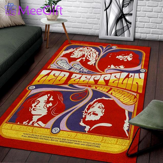 Rugs in living room and bedroom led zeppelin Rectangle Rug