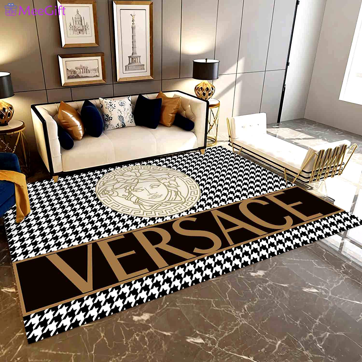 Rugs in living room and bedroom versace area rugs luxury hypebeast living room carpet area rug living room carpet rug regtangle carpet floor decor home decor Rectangle Rug