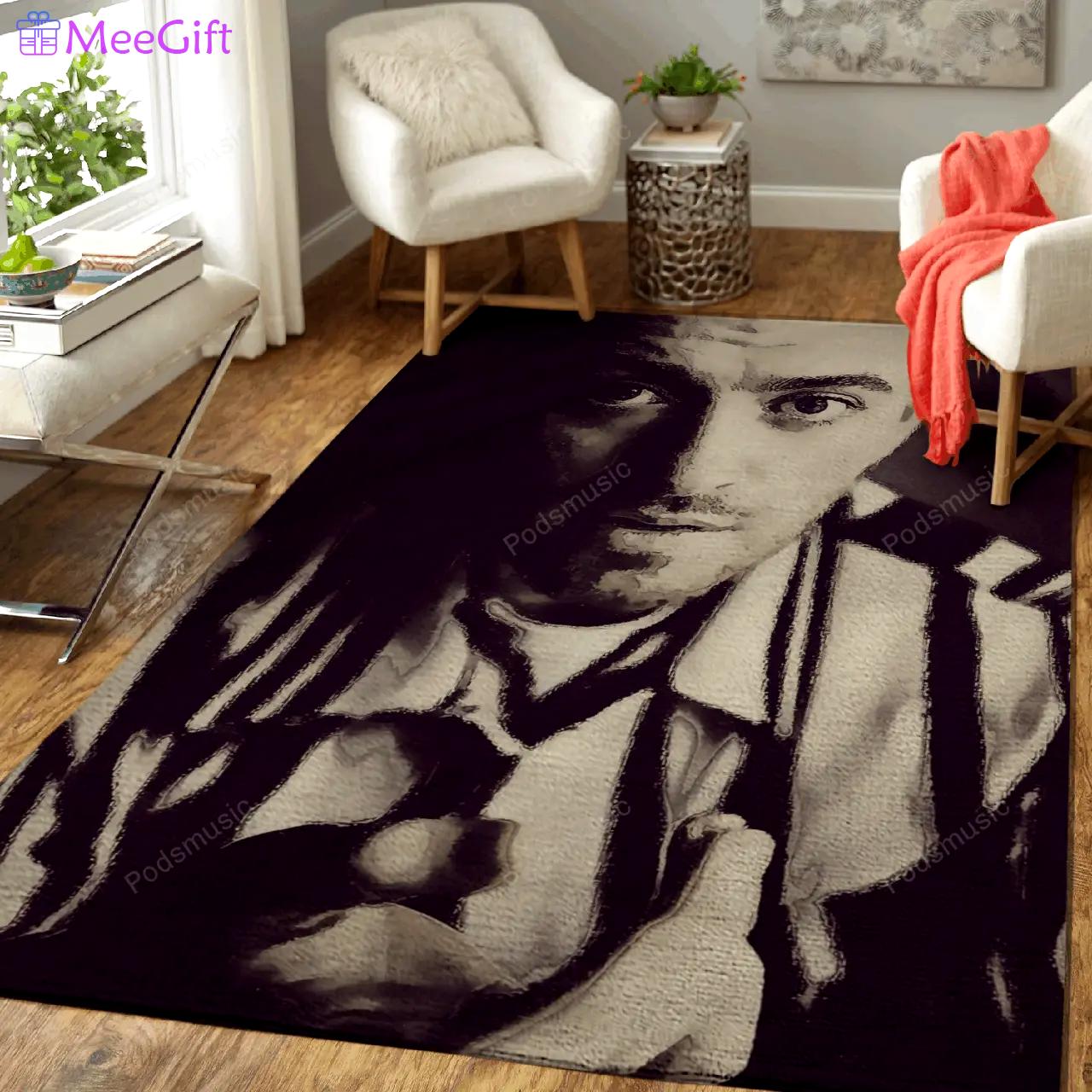 Sam smith 18 music art for fans area rug living room carpet rug regtangle carpet floor decor home decor Rectangle Rug