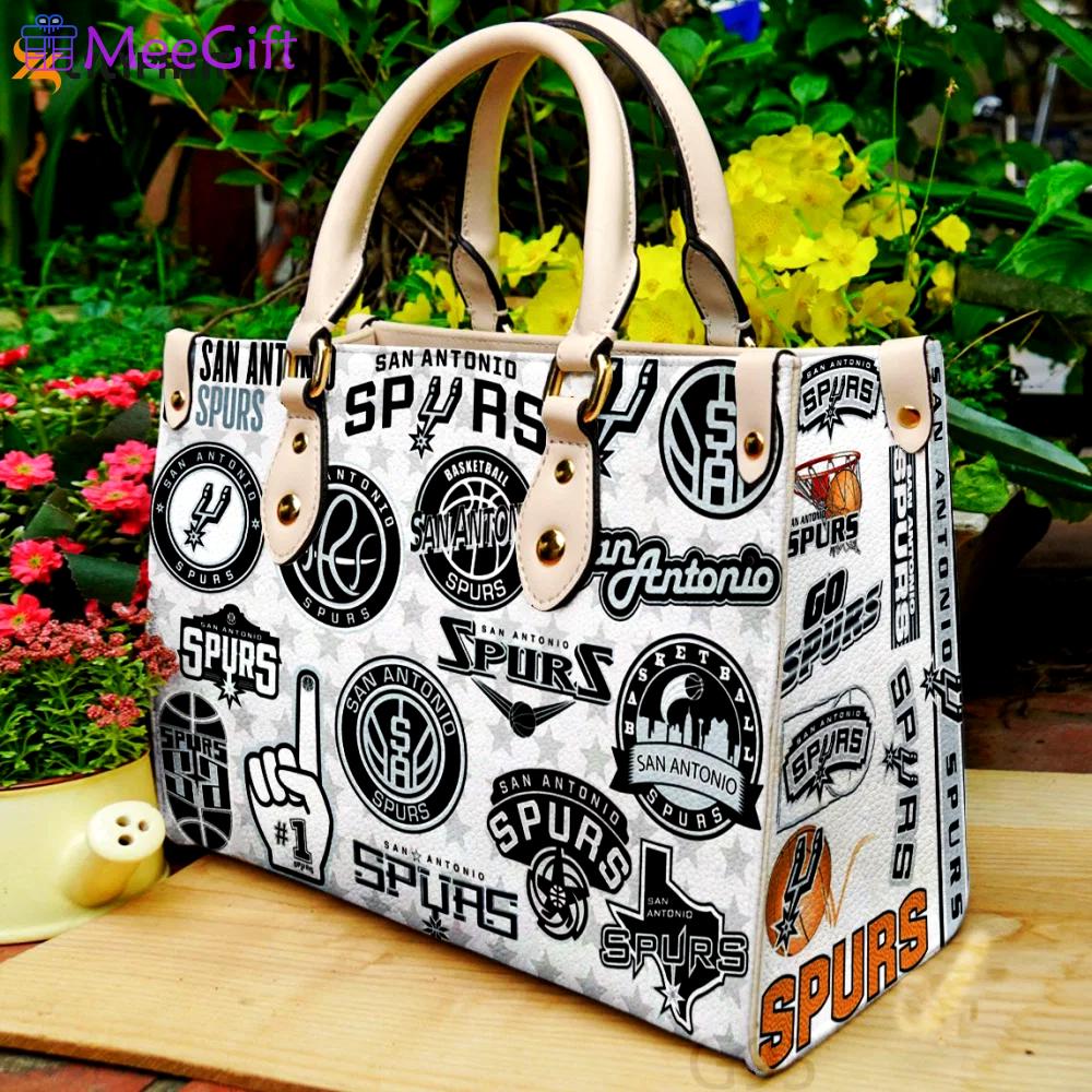 San antonio spurs 1 leather hand bag gift for women’s day gift women s day g95 3627 Women Leather Hand Bag