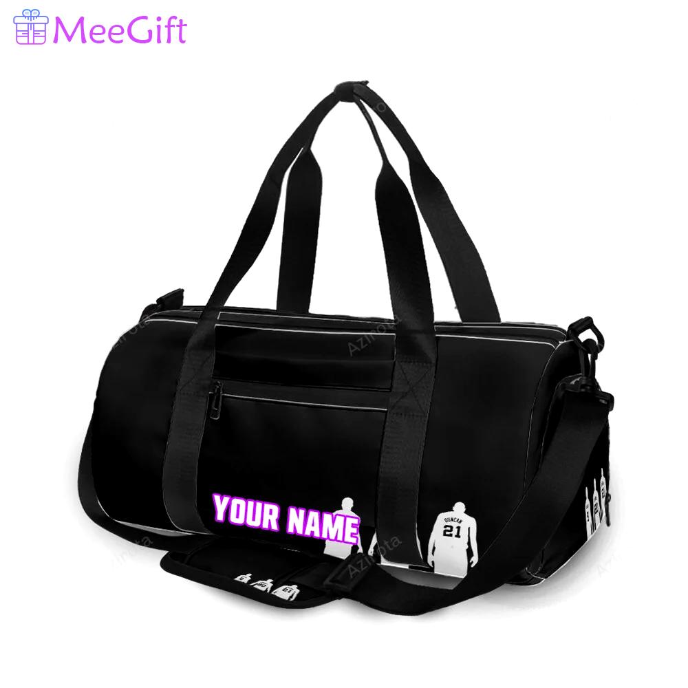 San antonio spurs all players10 personalized name travel bag gym bag 2319 Travel Bag