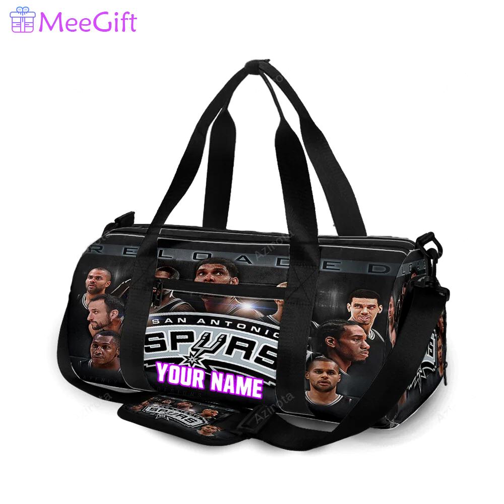 San antonio spurs all players8 personalized name travel bag gym bag 2371 Travel Bag