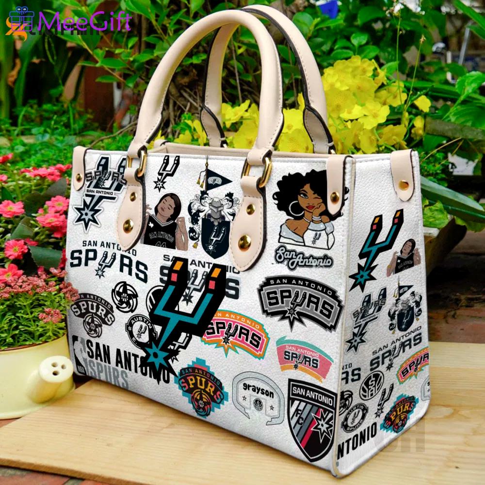 San antonio spurs loverfor women giftand leather bag for women gift 2199 Women Leather Hand Bag