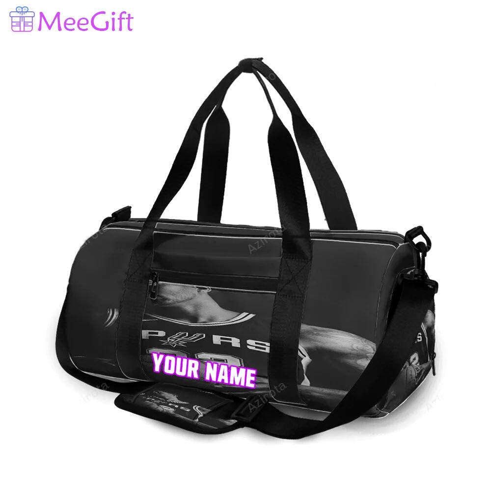 San antonio spurs rudy gay1 personalized name travel bag gym bag 2363 Travel Bag