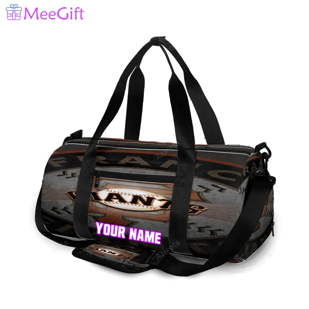 San francisco giants art 14 personalized name travel bag gym bag 2469 Travel Bag