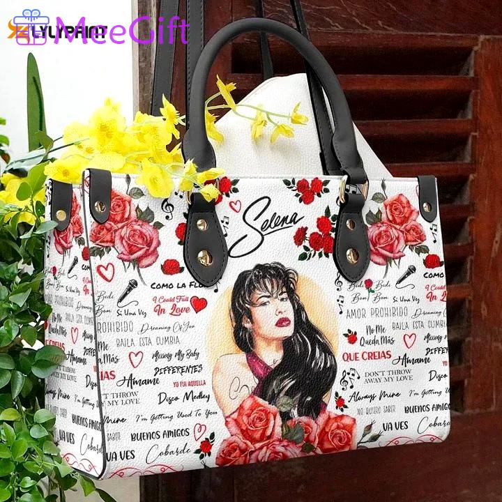 Selena quintanilla 2 leather handbag  gift for women 4738 Women Leather Hand Bag