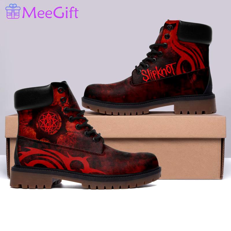 Slipknot rock band form timboots hot 2023 Timboots Shoes