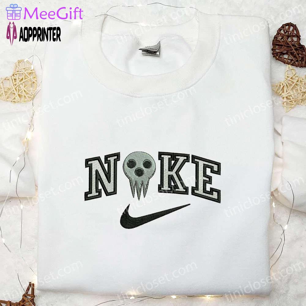Souleater x nike hoodie & embroidered shirt: best halloween gift ideas Embroidered Shirt