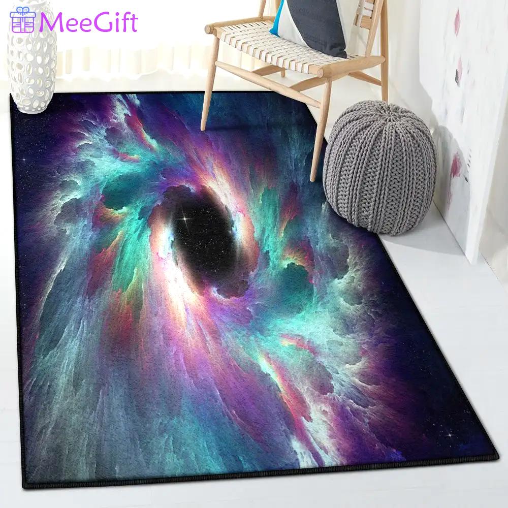 Space bedroom rugs, galaxy rug Rectangle Rug
