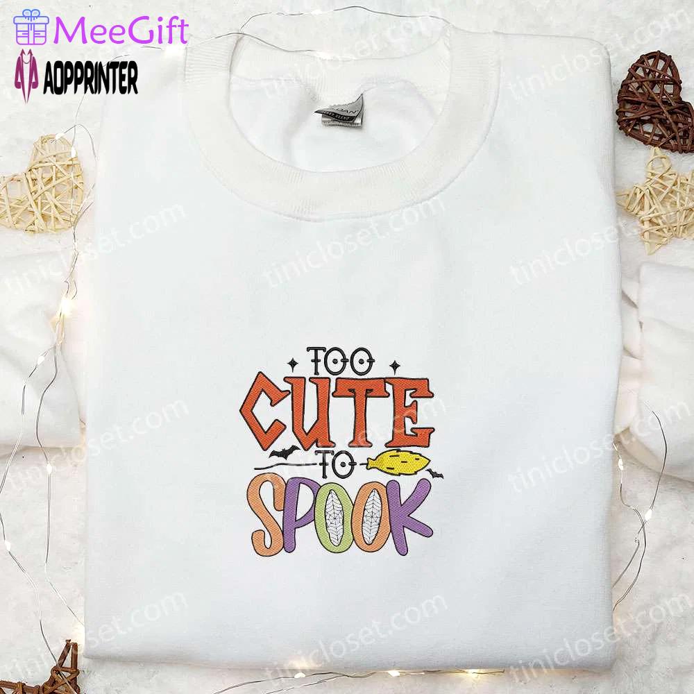Spooky cute: embroidered halloween shirts with happy & cool designs Embroidered Shirt
