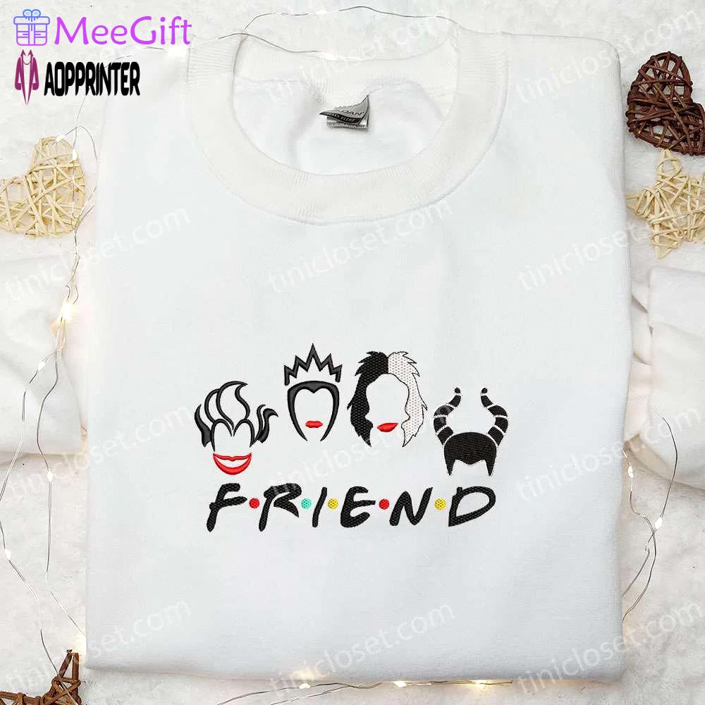 Spooky fun: bad girls embroidered sweatshirt & halloween hoodie – best gift ideas Embroidered Shirt