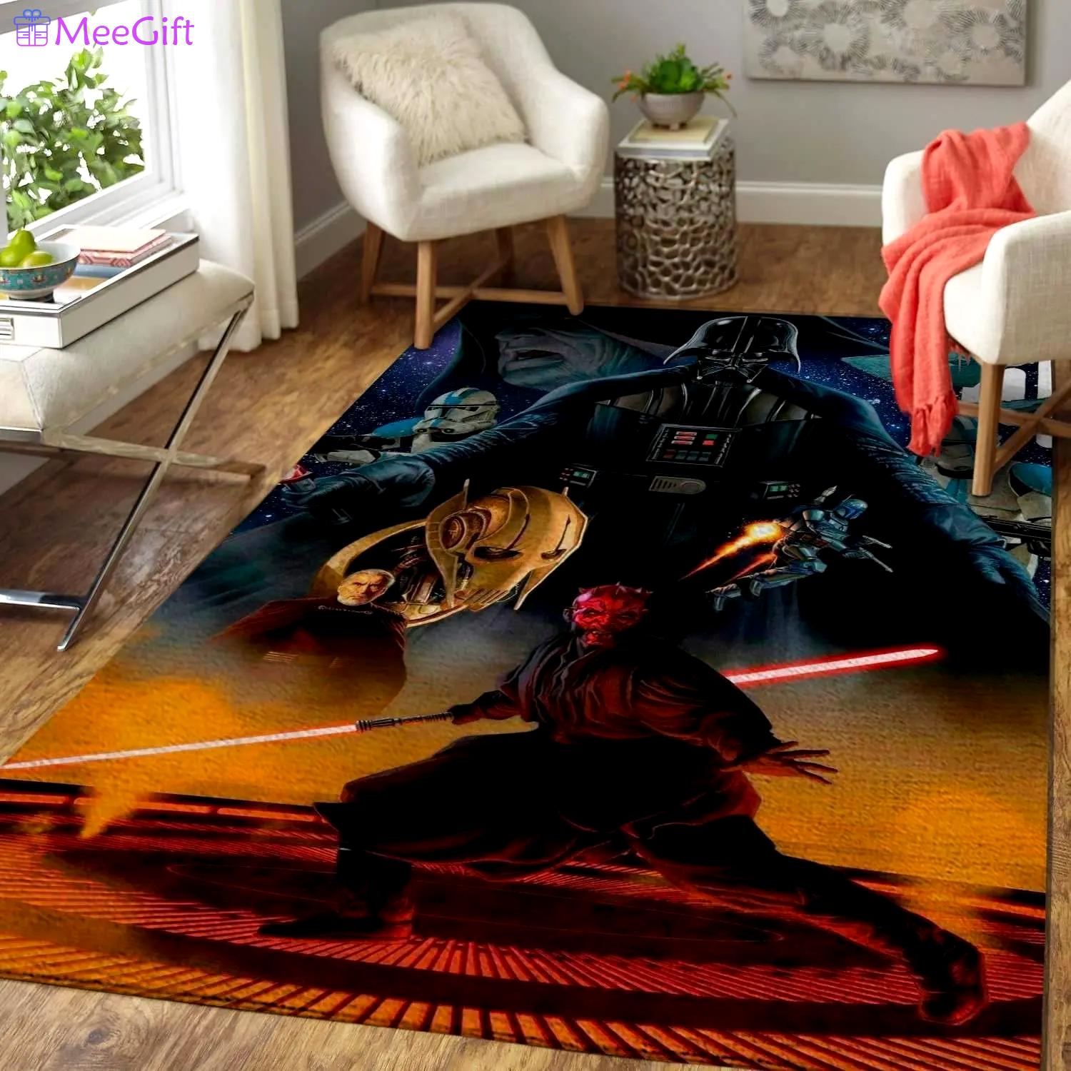 Star wars fans darth vader area rug movie home decor homebeautyus rug regtangle carpet floor decor home decor Rectangle Rug