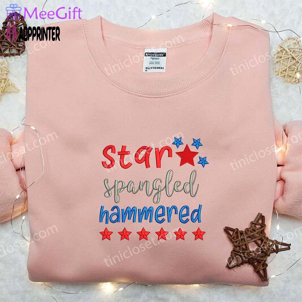 Stars usa embroidered shirt: best patriotic shirts & national day gifts Embroidered Shirt